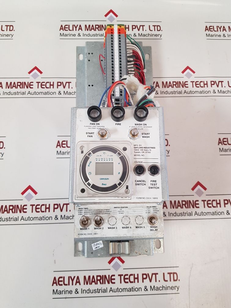 Gaylord Industries Bn-995773 Open Industrial Control Panel

