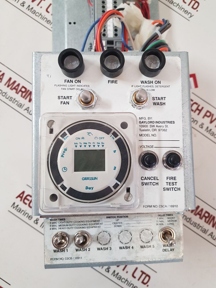 Gaylord Industries Bn-995773 Open Industrial Control Panel