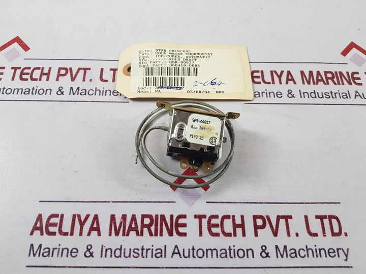 Gbb-00837 Cold Water Thermostat 00837
