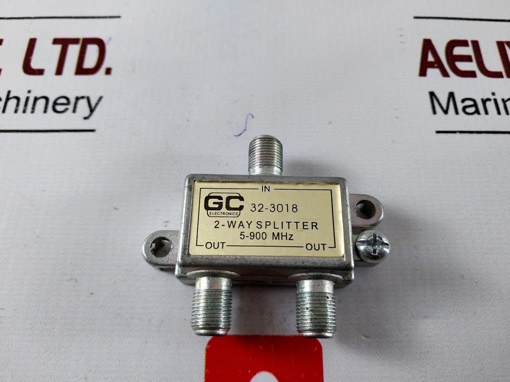 Lot Of 3X Gc Electronics 32-3018 2-way Splitter 5-900 Mhz