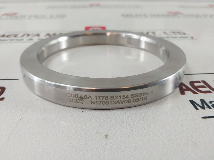 Gcl 6A-1778 Gasket Ring Bx-154,316 Ss Tbd-bx-154