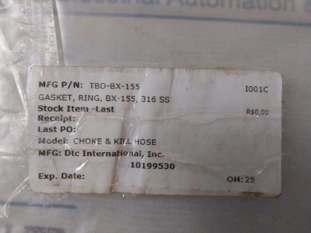 Gcl Tbd-bx-155 Ring Joint Gasket Ss316-4