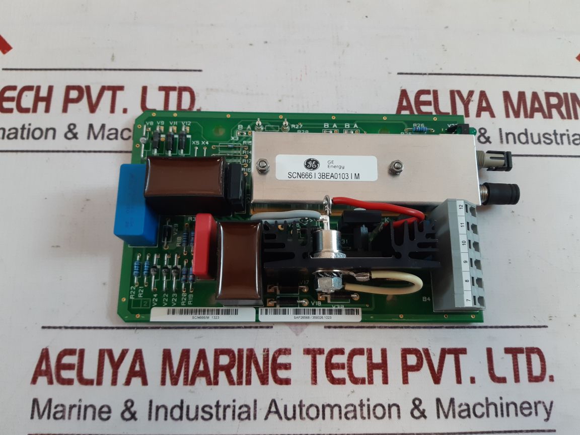 Ge Scn666 Thyristor Firing Card