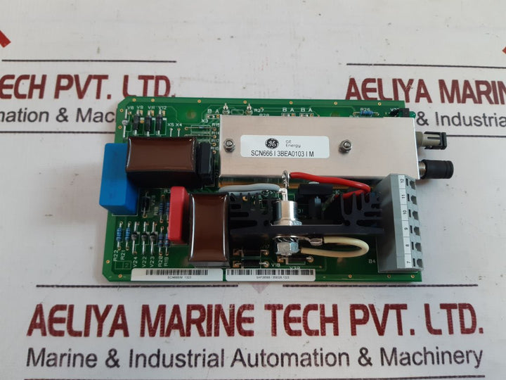 Ge Scn666 Thyristor Firing Card