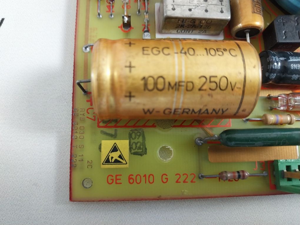 Ge 6010 G 222 Pcb Card Ge 6010 T 222