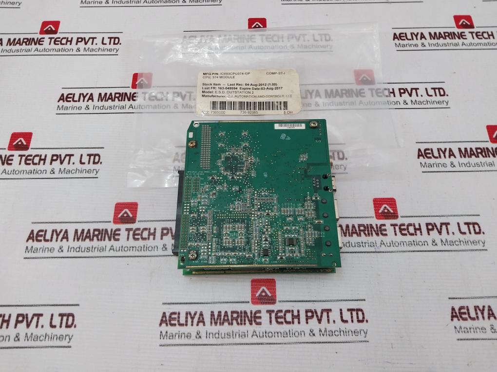 Ge Fanuc 44A752486-g01 Printed Circuit Board Ic693Cpu374-gp