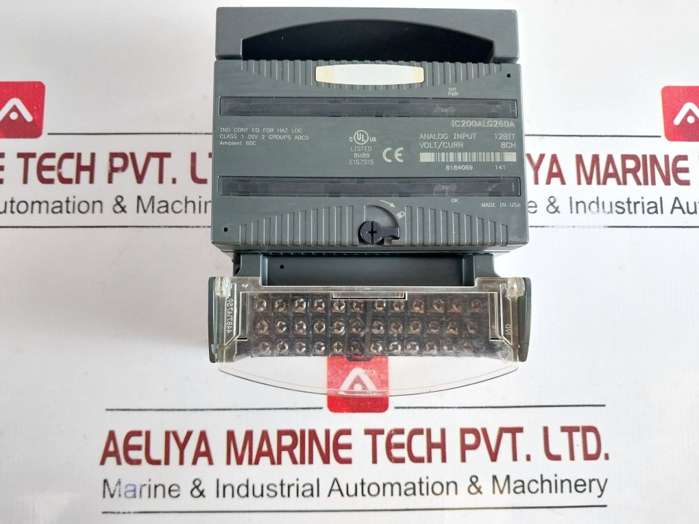 Ge Fanuc Ic200Alg260A Analog Input Module 