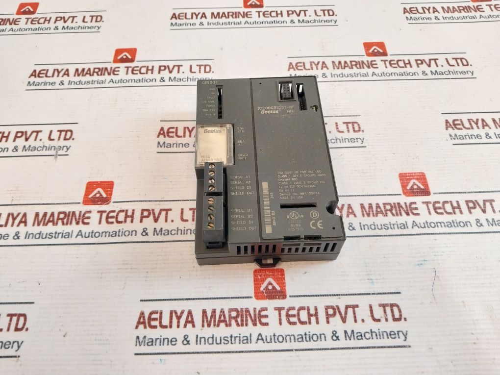 Ge Fanuc Ic200Gbi001-bf Genius Network Interface Unit