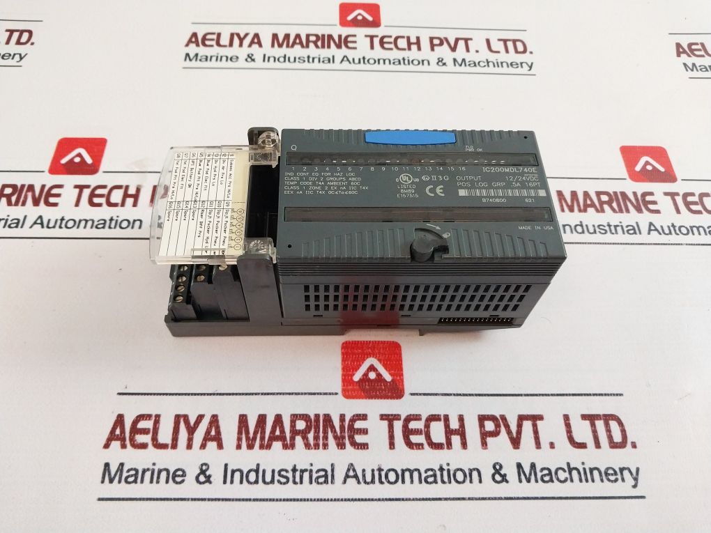 Ge Fanuc Ic200Mdl740E Output Module 12/24Vdc