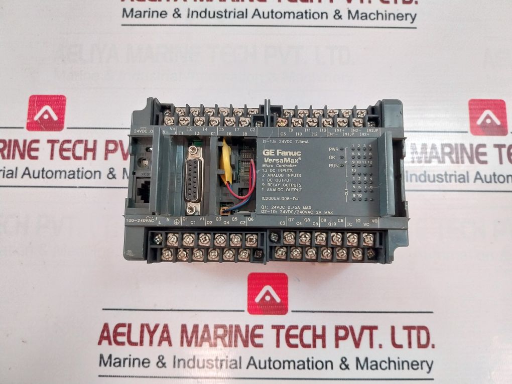 Ge Fanuc Ic200Ual006-dj Micro Controller 100-240Vac