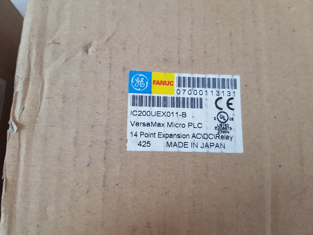 Ge Fanuc Ic200Uex011-b Micro Controller 24Vdc