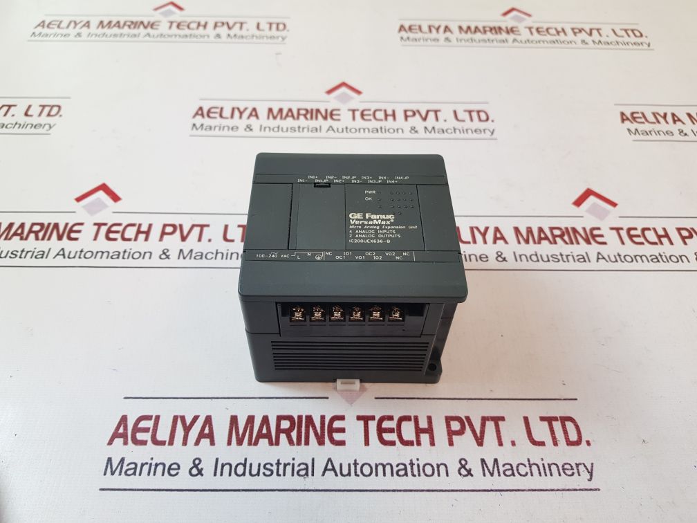 Ge Fanuc Ic200Uex636-b Micro Analog Expansion Unit