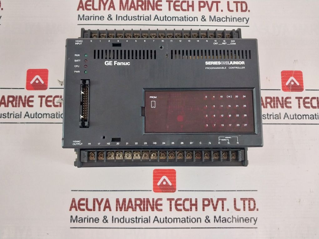 Ge Fanuc Ic609Sjr100C Series One Junior Programmable Controller 115/230Vac