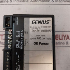 Ge Fanuc Ic660Bba021 I/O Block