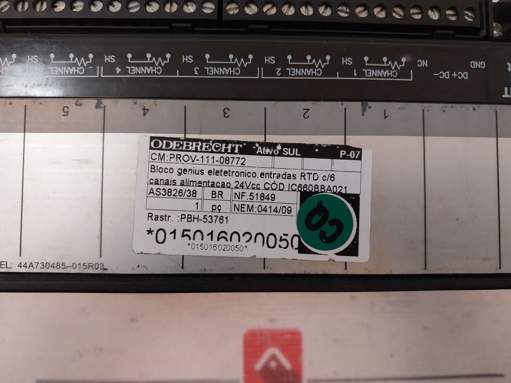 Ge Fanuc Ic660Bba021 I/O Block