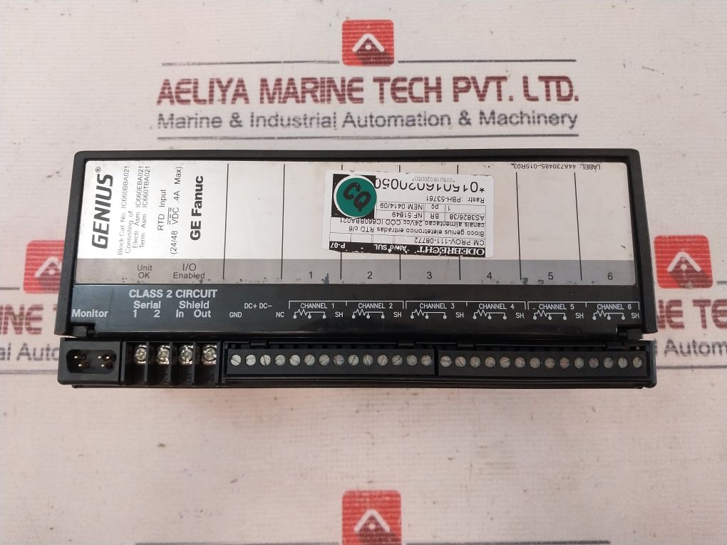 Ge Fanuc Ic660Bba021 I/O Block
