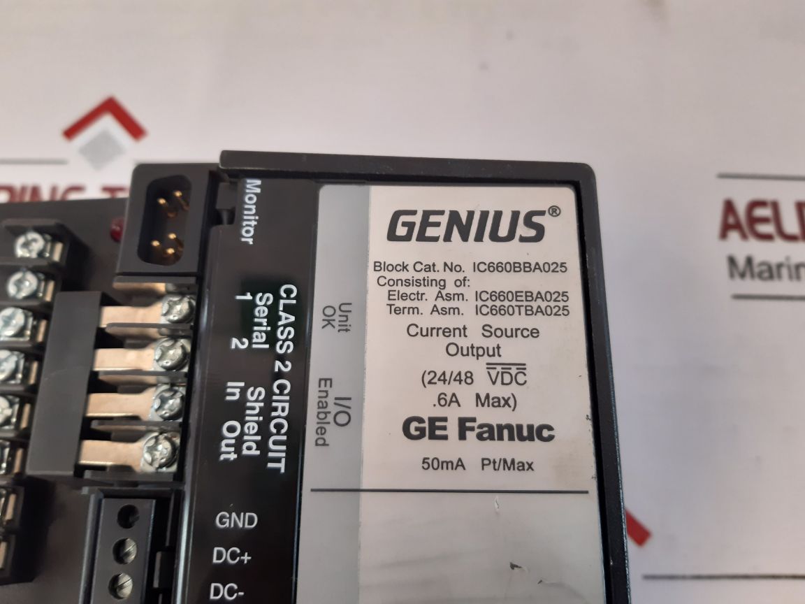 Ge Fanuc Ic660Bba025 Electric Module Ic660Eba025M