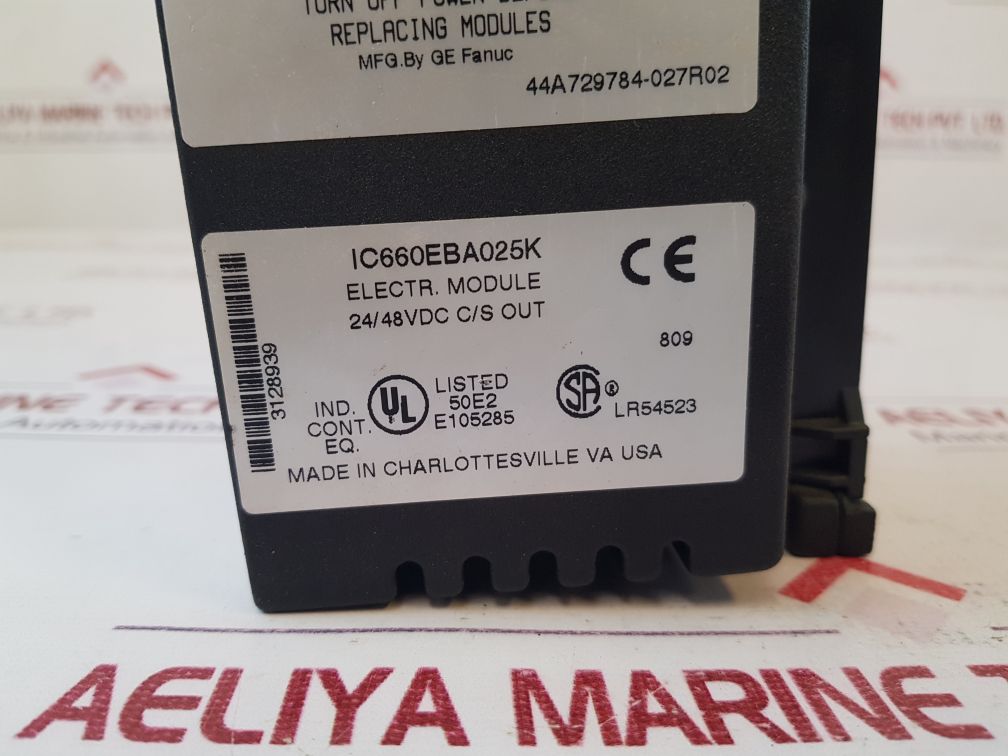 Ge Fanuc Ic660Bba025/Ic660Tba025K Electric Module