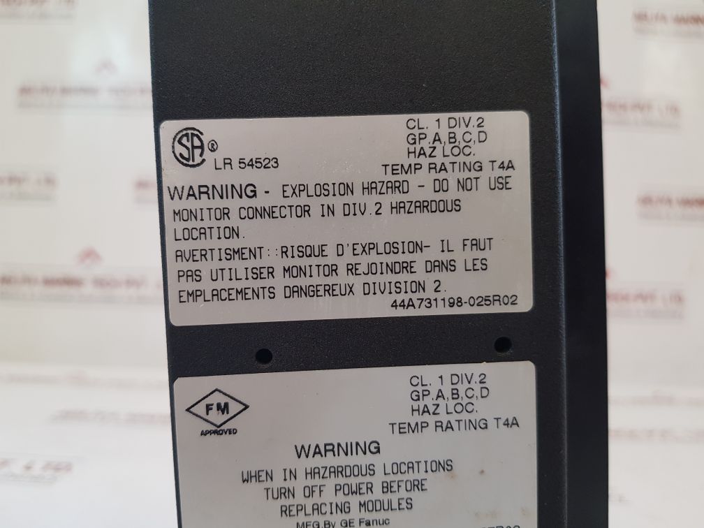 Ge Fanuc Ic660Bba025/Ic660Tba025K Electric Module