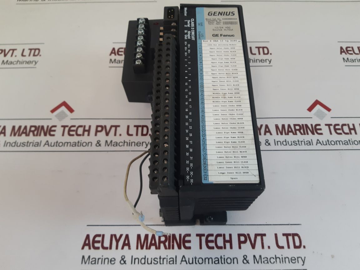 Ge Fanuc Ic660Tbd024K Electric Assembly Module Ic660Bbd024