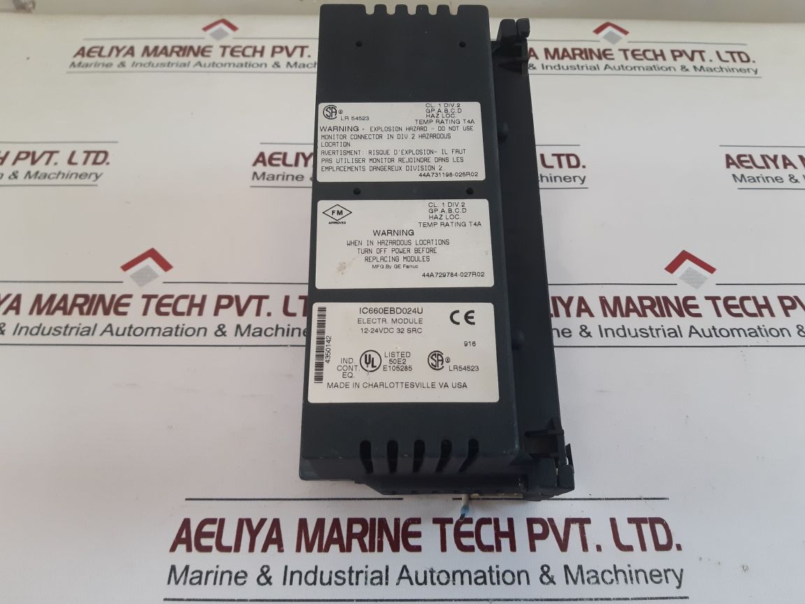 Ge Fanuc Ic660Tbd024K Electric Assembly Module Ic660Bbd024