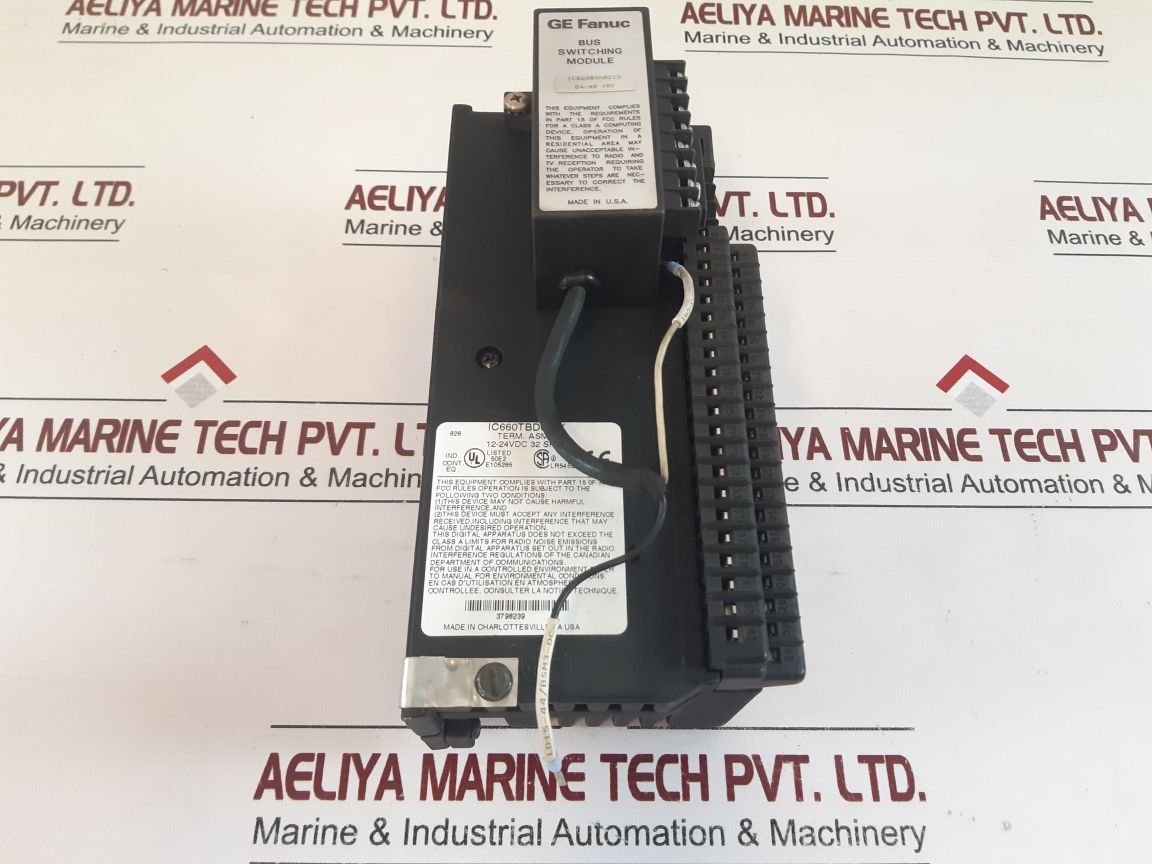 Ge Fanuc Ic660Tbd024K Electric Assembly Module Ic660Bbd024