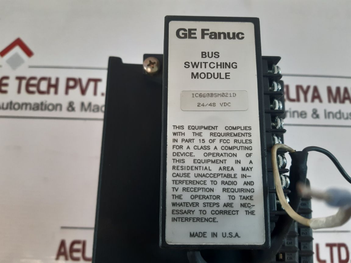 Ge Fanuc Ic660Tbd024K Electric Assembly Module Ic660Bbd024
