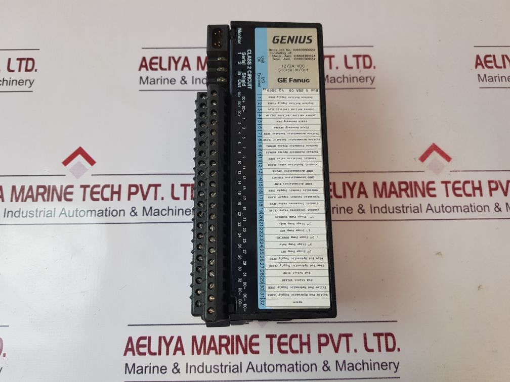 Ge Fanuc Ic660Bbd024 Genius IO Module Ic660Tbd024K