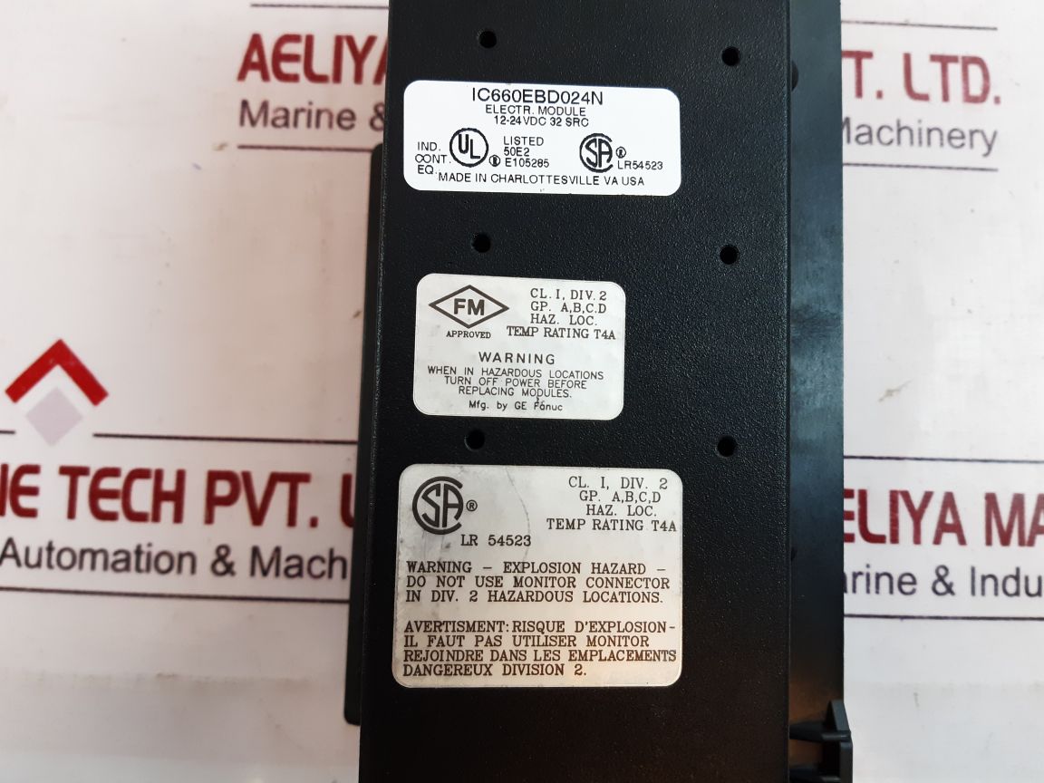 Ge Fanuc Ic660Ebd024 Module