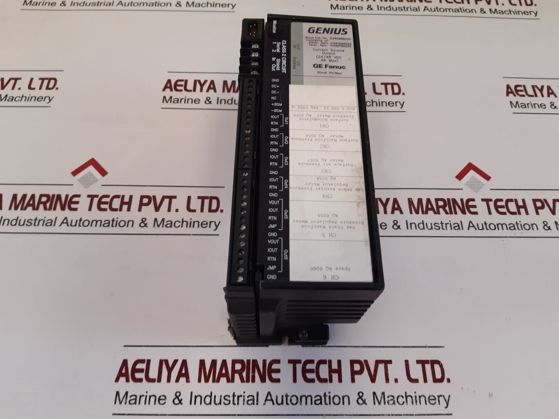 Ge Fanuc Ic660Tba025K/Ic660Bba025 Electric Module