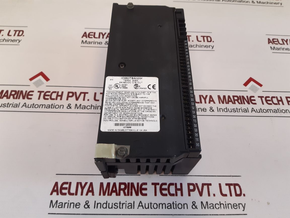 Ge Fanuc Ic660Tba025K/Ic660Bba025 Electric Module