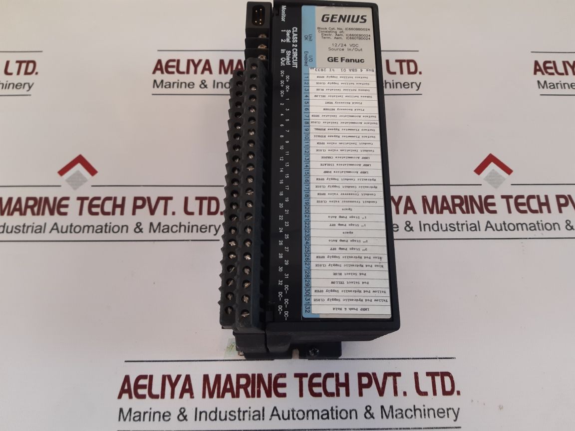 Ge Fanuc Ic660Tbd024K/Ic660Bbd024 Electric Assembly Module
