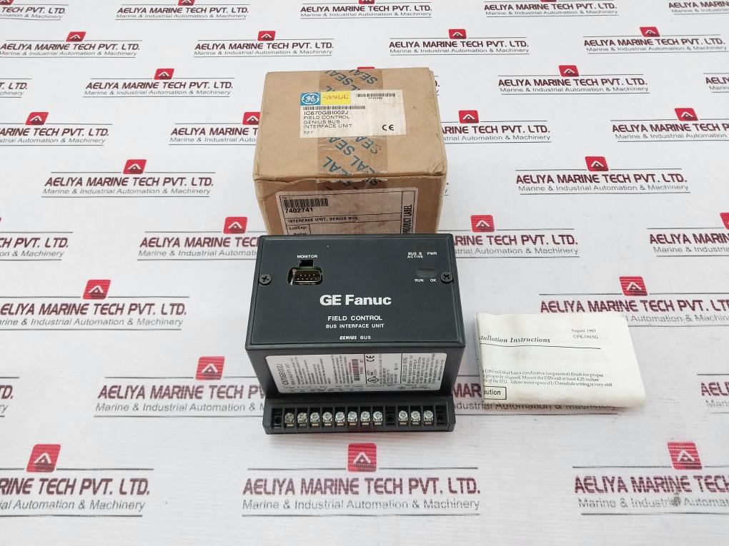Ge Fanuc Ic670Gbi002J Genius Bus Interface Unit 24Vdc