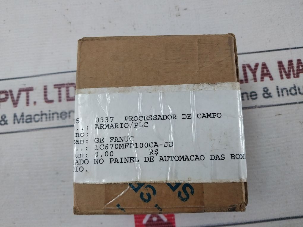 Ge Fanuc Ic670Mfp100Ca-jd Field Processor