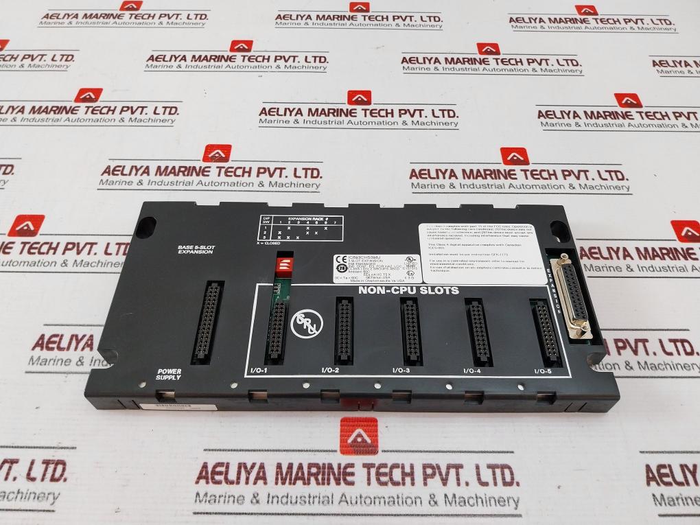 Ge Fanuc Ic693Chs398J 5 Slot Expansion Base Plate 70514071