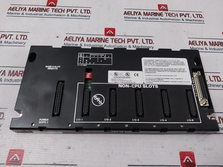 Ge Fanuc Ic693Chs399G Base Plate 5 Slot Remote Expansion E105285