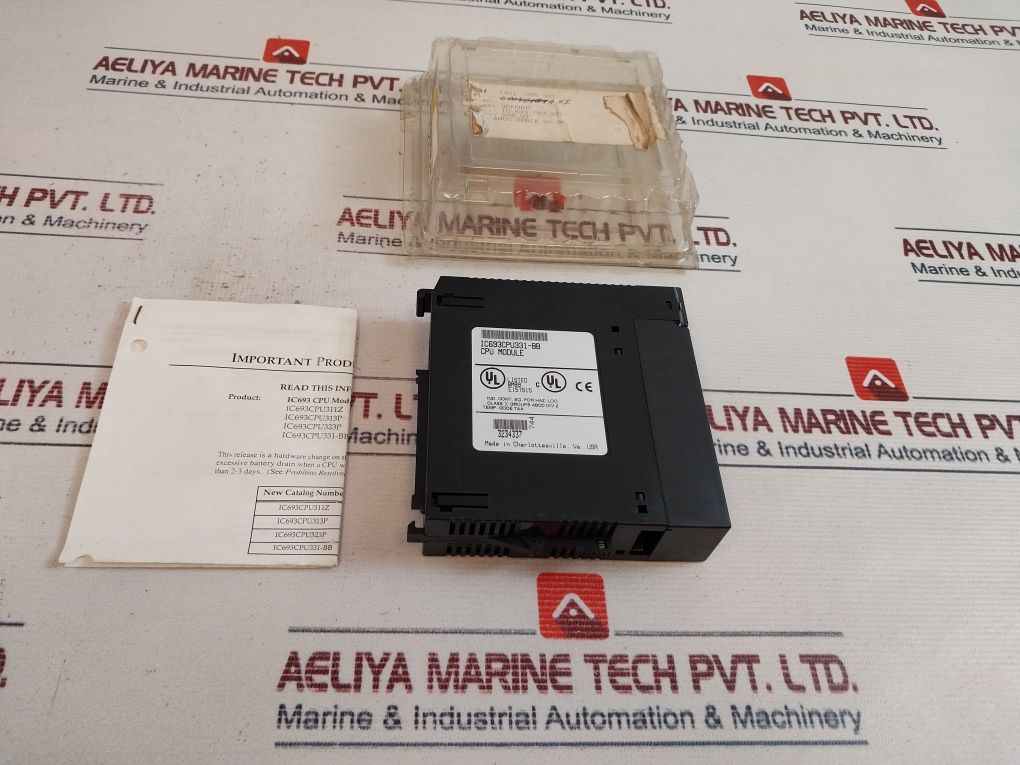 Ge Fanuc Ic693Cpu331-bb Cpu Module Series 90-30