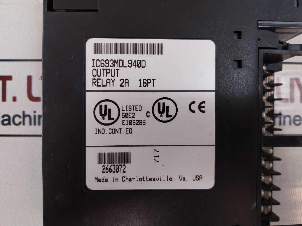 Ge Fanuc Ic693Mdl940D Relay 2A 16Pt Output Module