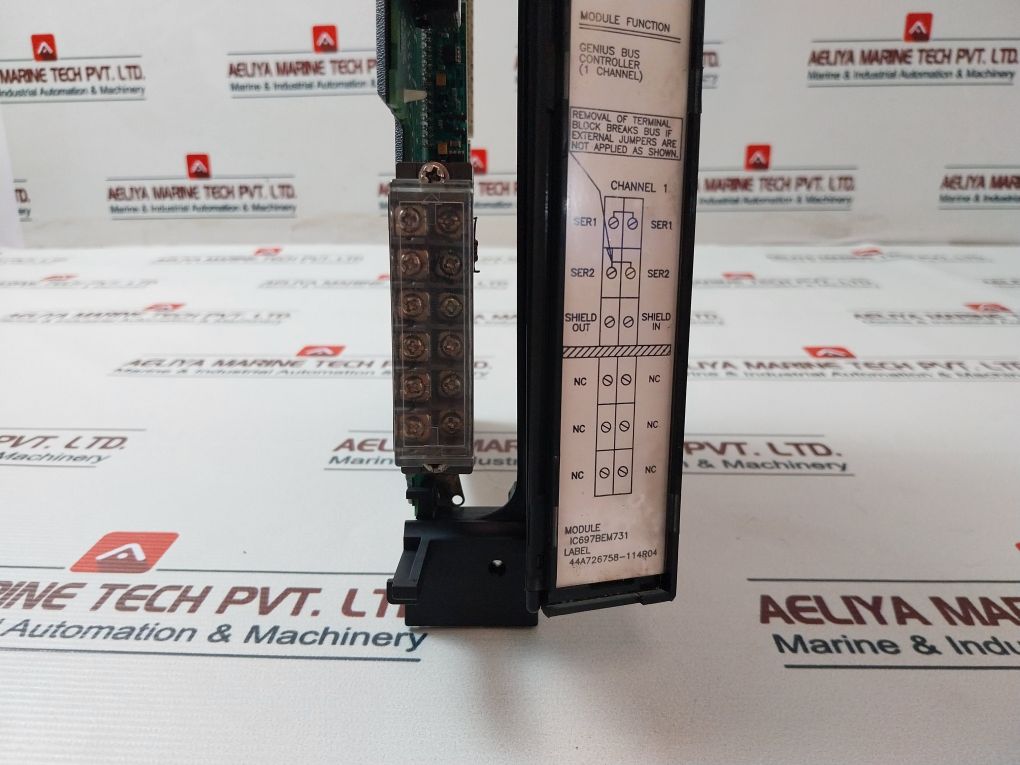 Ge Fanuc Ic697Bem731 Genius Bus Controller Module 94V-0