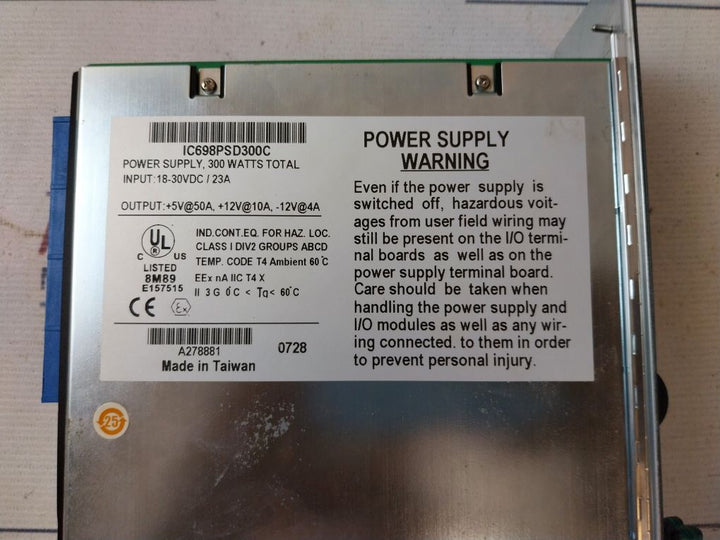 Ge Fanuc Ic698Psd300C Pac Systems Rx7I Power Supply