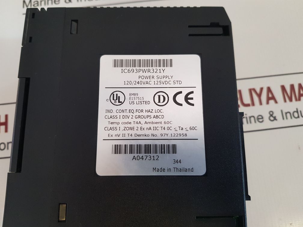 Ge Fanuc Ic693Mdl940,Ic693Apu300,Ic693Alg222,Ic693Mdl645,Ic693Cpu360-cg,Ic693Pwr321I Programmable Controller Base 10-slot