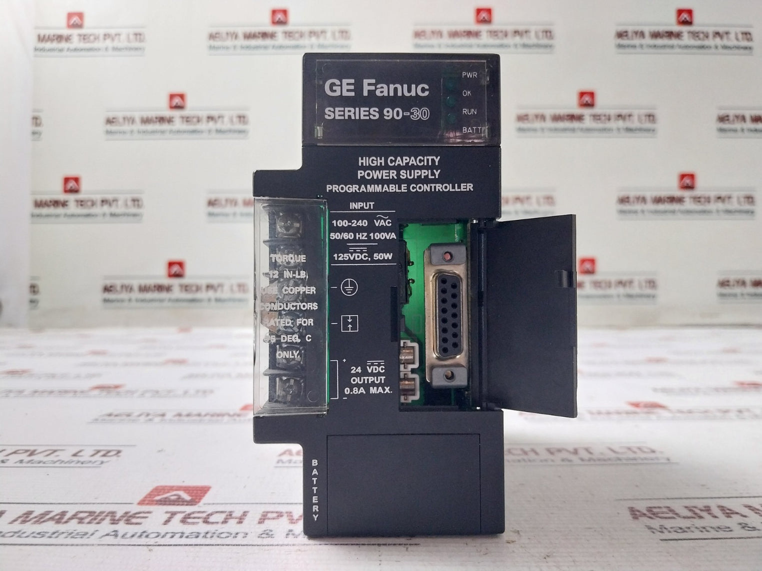 Ge Fanuc Series 90-30 Programmable Controller 100-240 Vac 50/60Hz