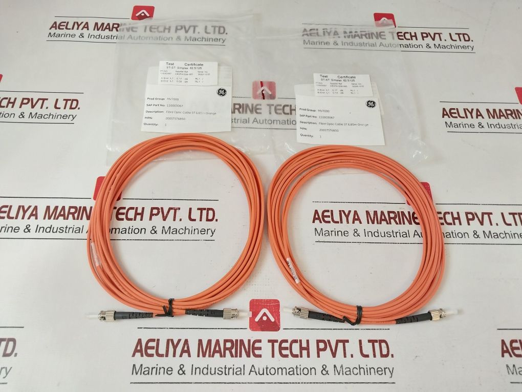 Ge Fibre Optic Cable St 6.85M Orange