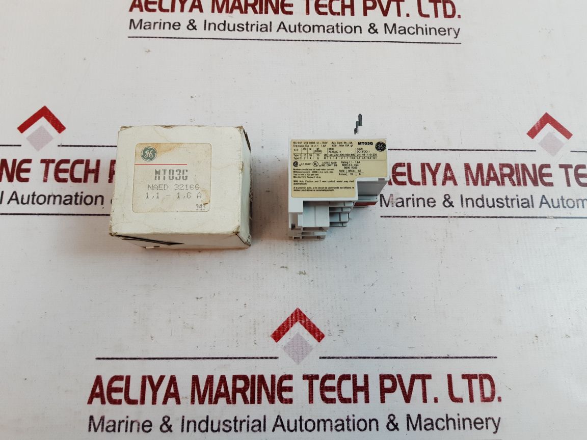 Ge Mt03G Overload Relay
