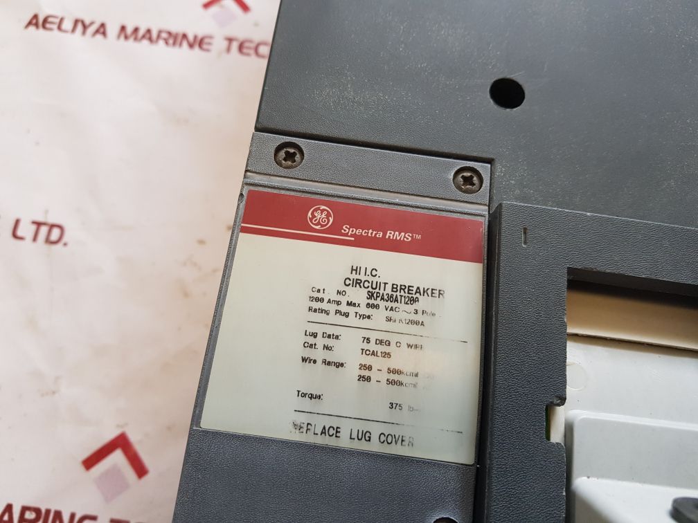 Ge Skpa36At1200 Circuit Breaker Srpk1200A Hi I.C.