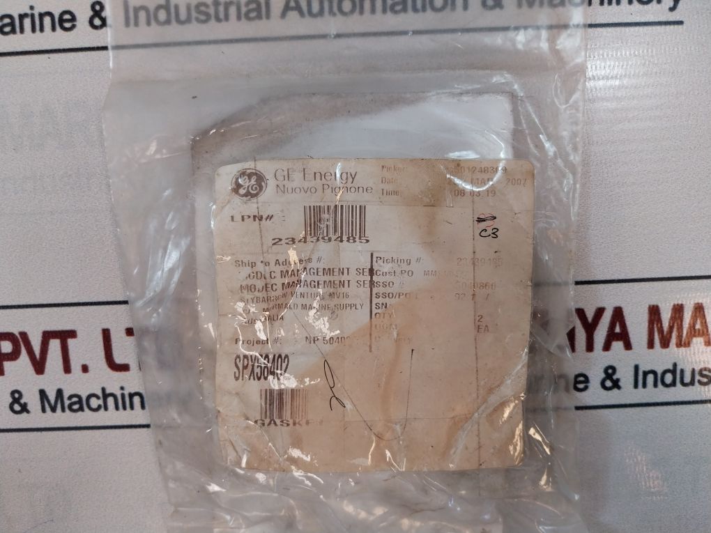 Ge Spx58402 Gasket Ring