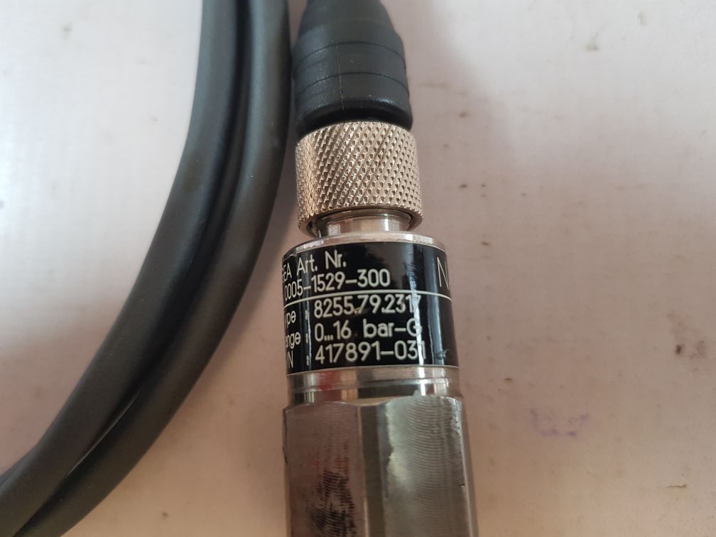 Gea 0005-1529-300 Pressure Transmitter With Cable
