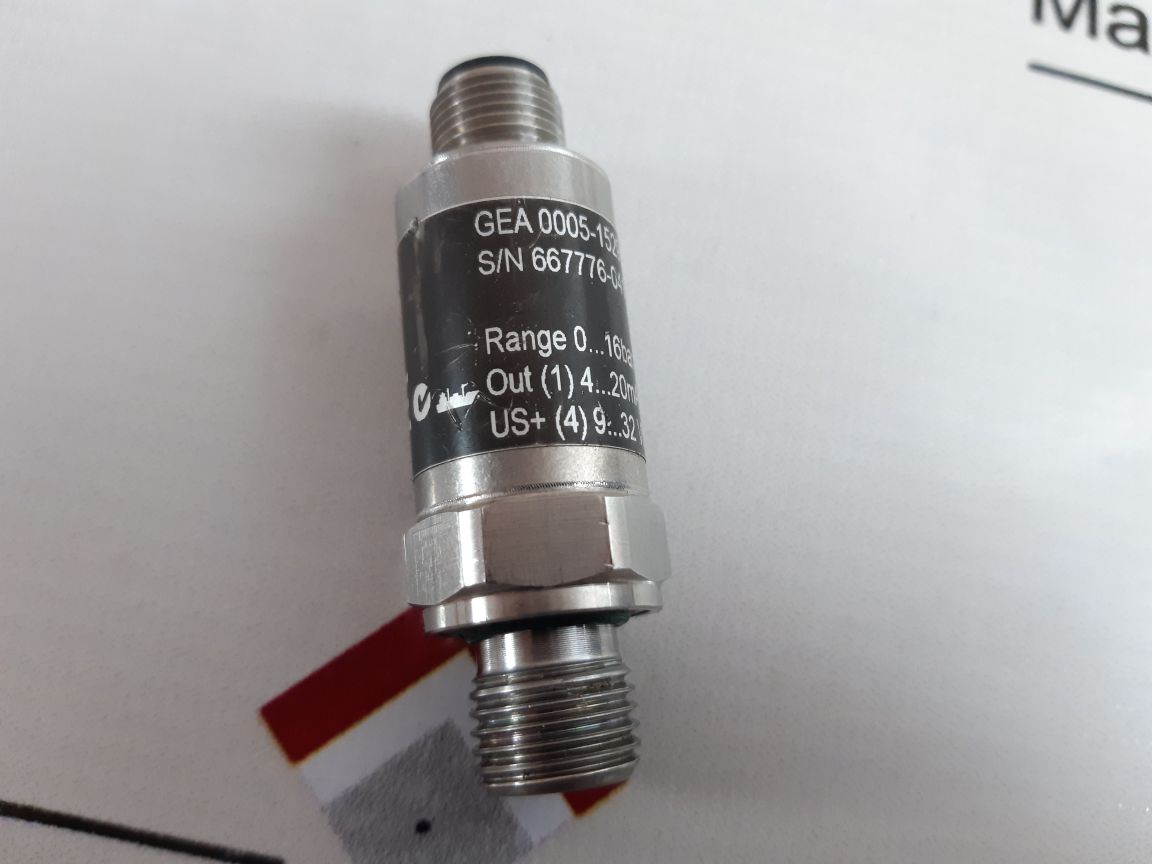 Gea 0005-1529-300 Pressure Transmitter
