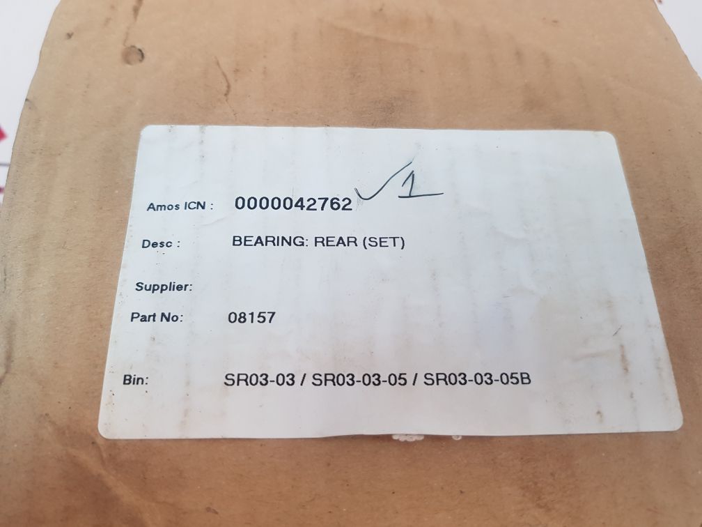 Gea 08157 Bock Compressors Set-rear Bearing