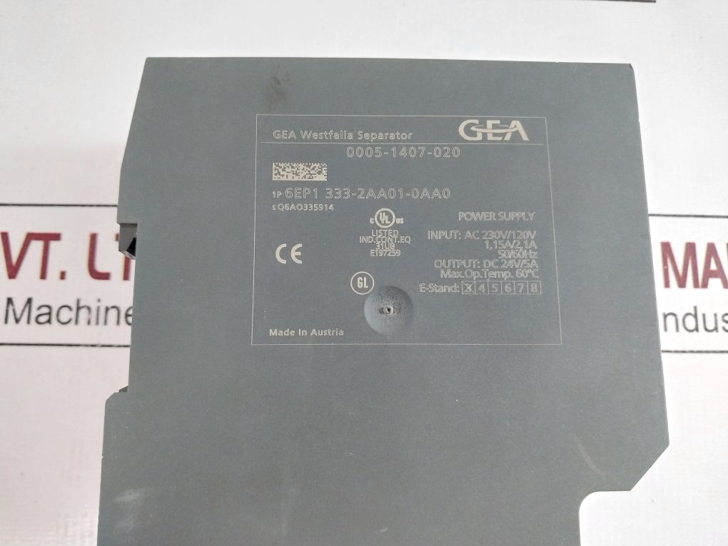 Gea 6Ep1 333-2Aa01-0Aa0 Power Supply
